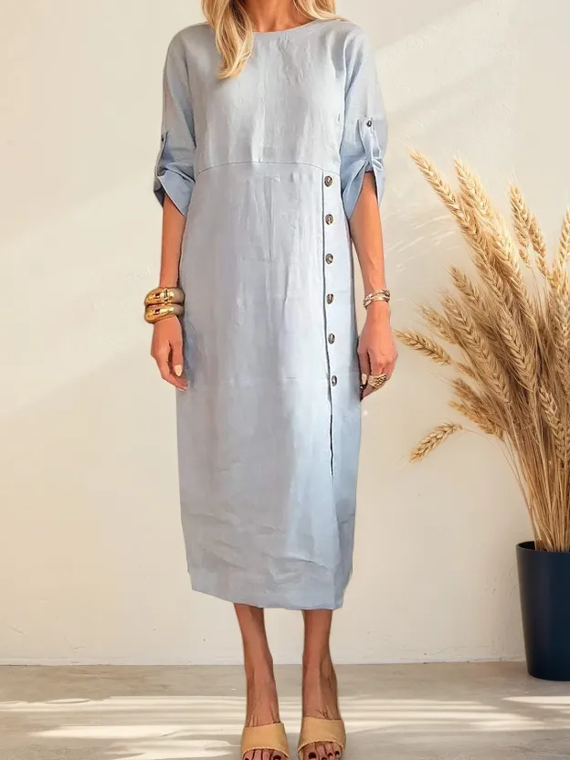 The Pure Cotton Elegance Dress