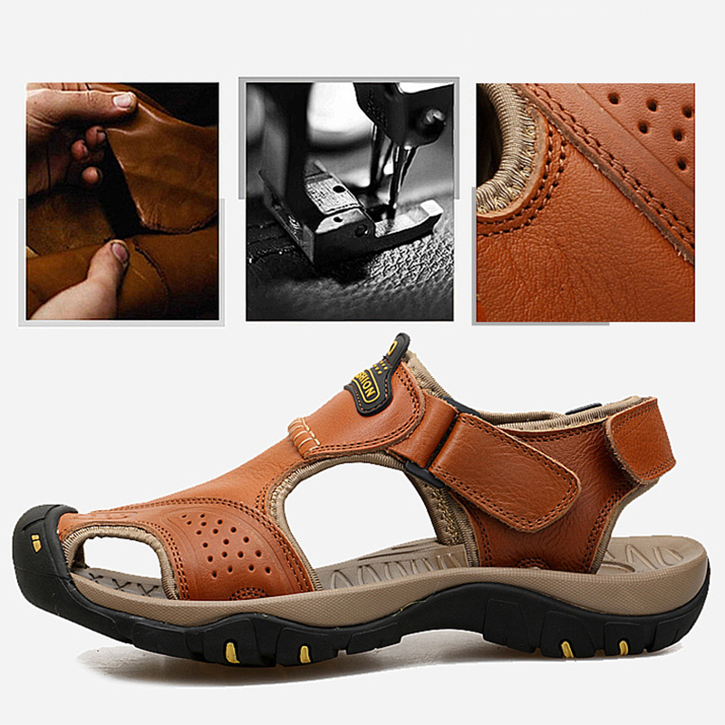 MEN'S BREATHABLE COMFY CASUAL BEACH SANDALS