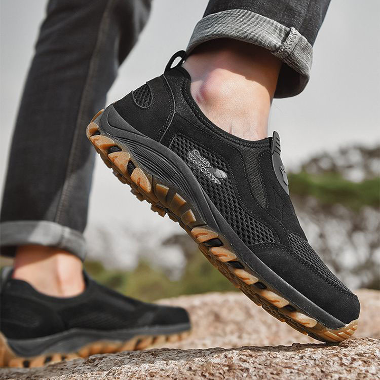 Breathable Orthopedic Travel Plimsolls Lightweight Walking Shoes