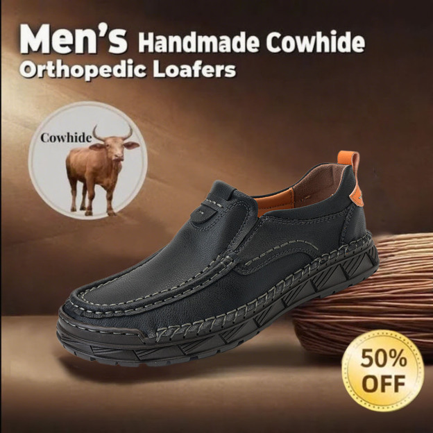 ⏰Today 70% OFF🔥Casual leather arch support non-slip wear-resistant loafers