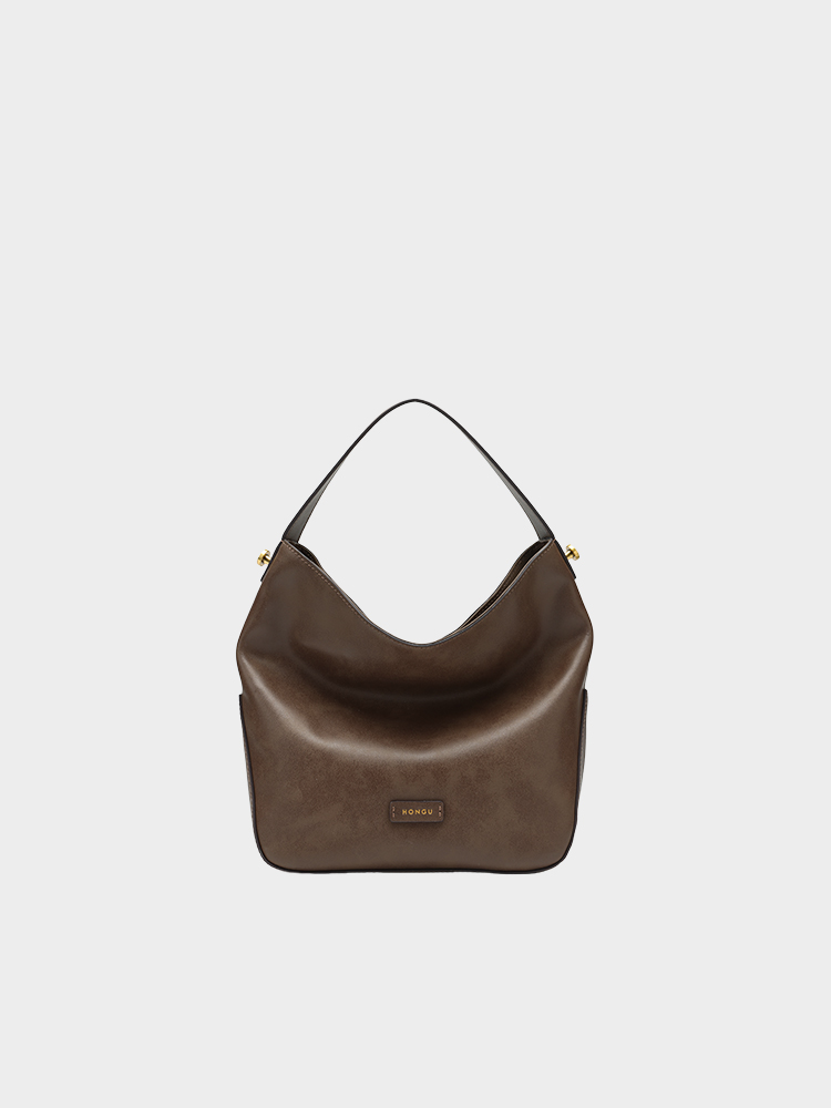 Single-Shoulder Bucket Bag