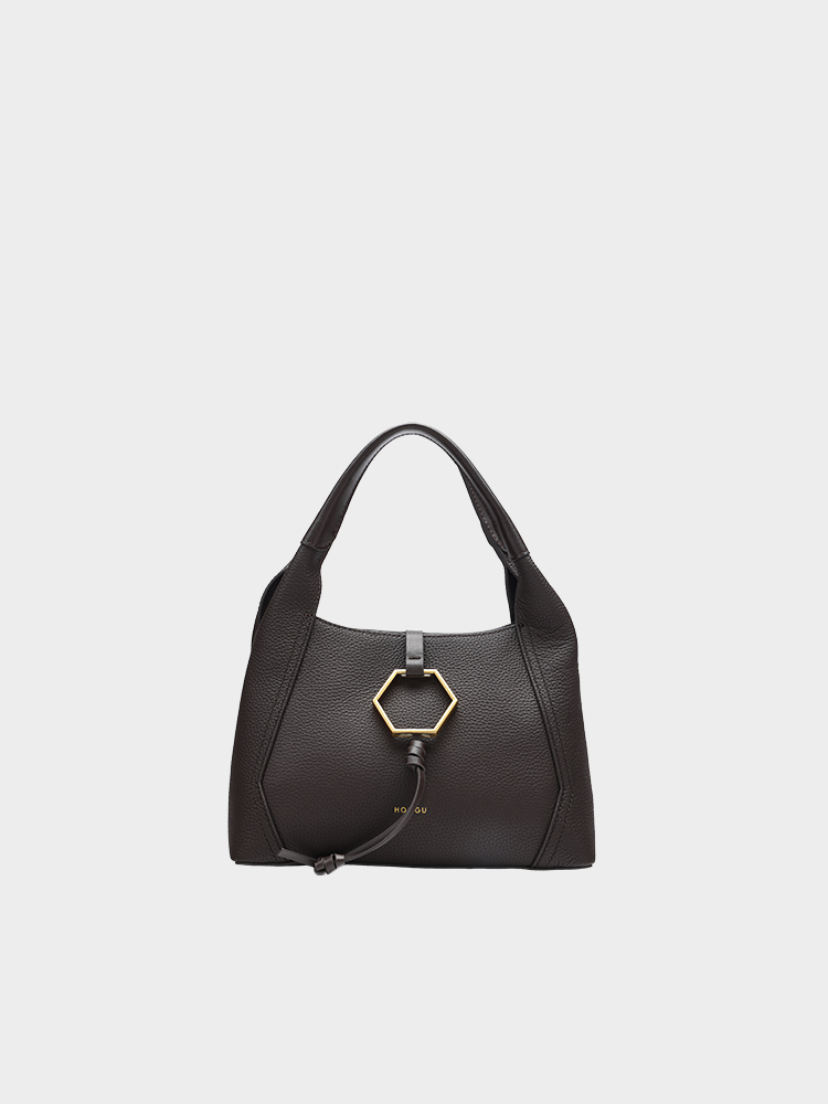 Top-Handle Hobo Bag