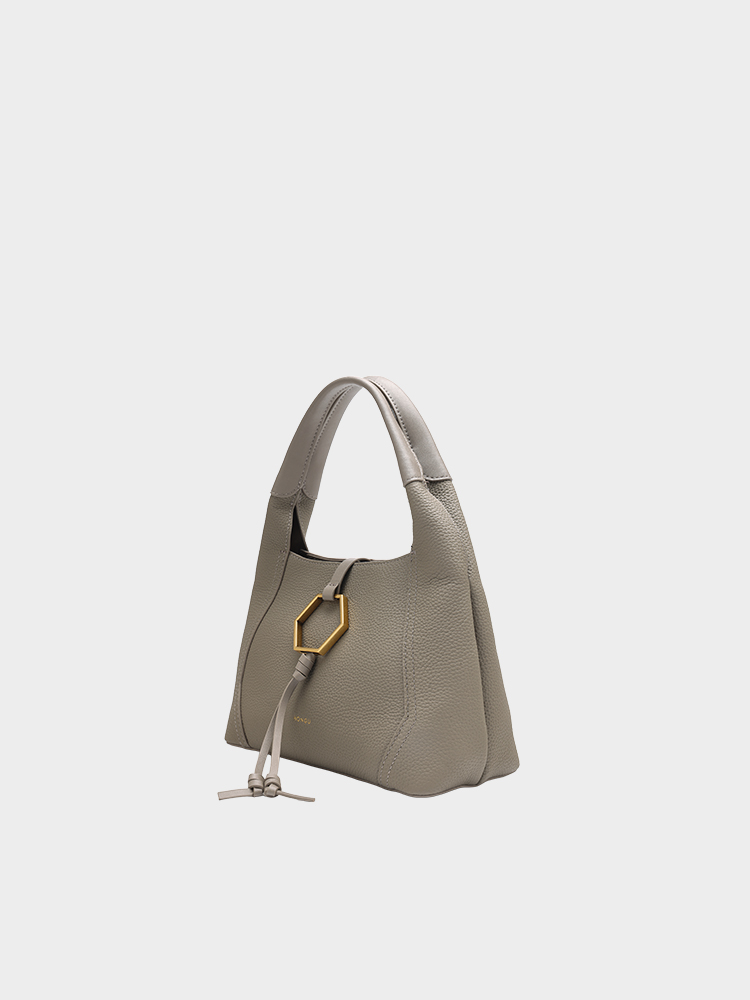 Top-Handle Hobo Bag