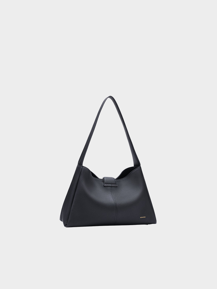 Leather hobo bag