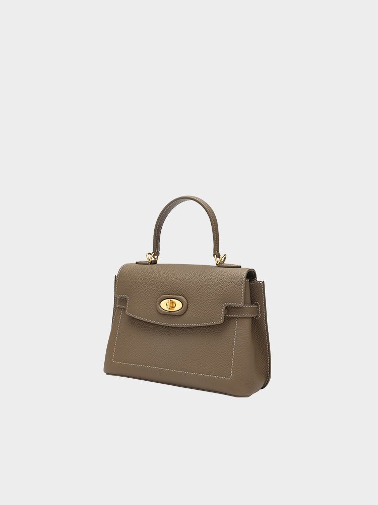 Leather crossbody bag