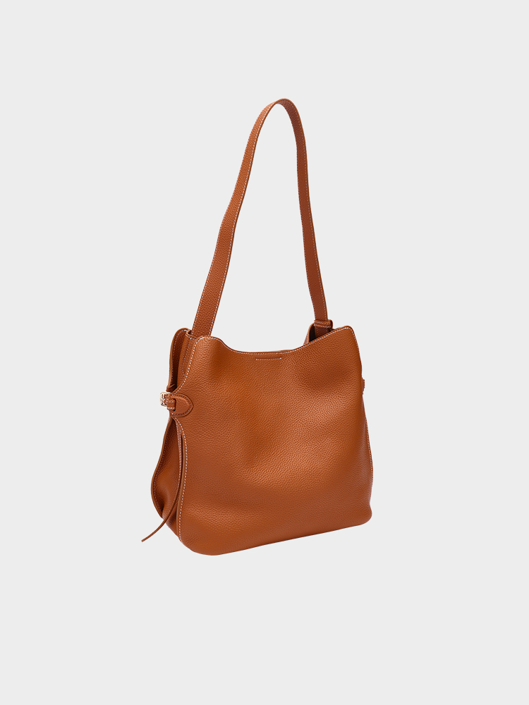 Lazy bucket bag
