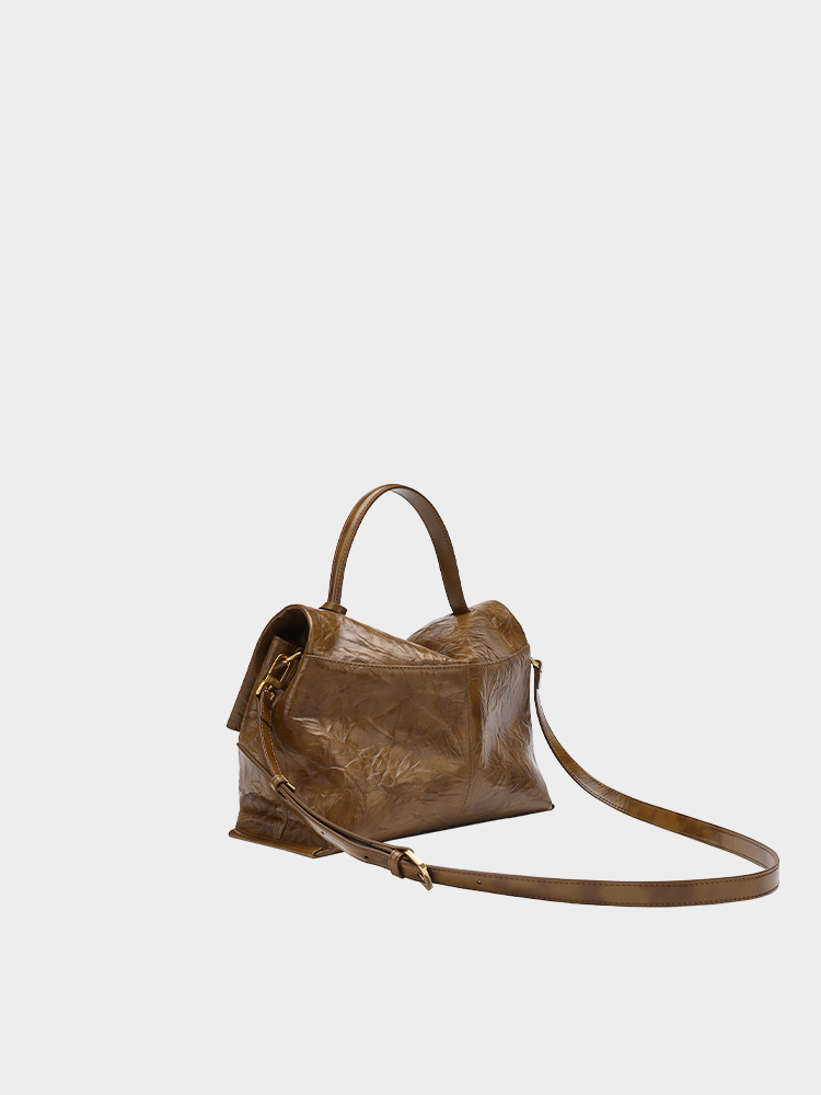 Embossed Flap Bag
