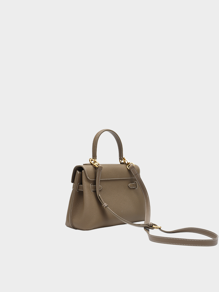 Leather crossbody bag
