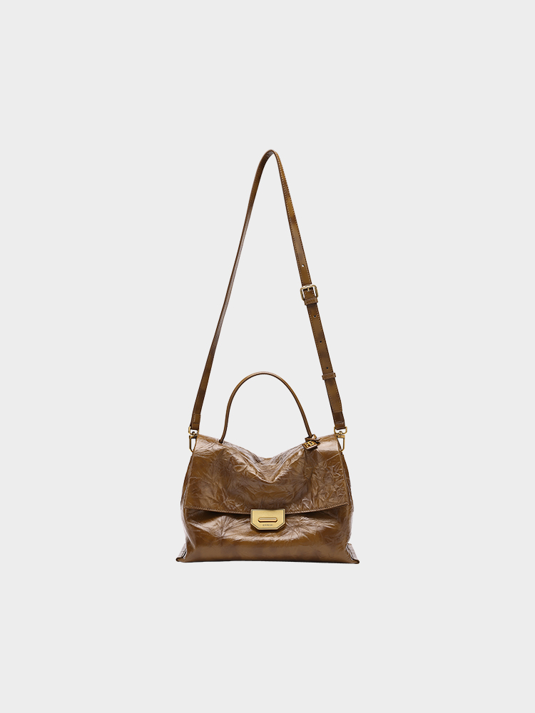 Embossed Flap Bag