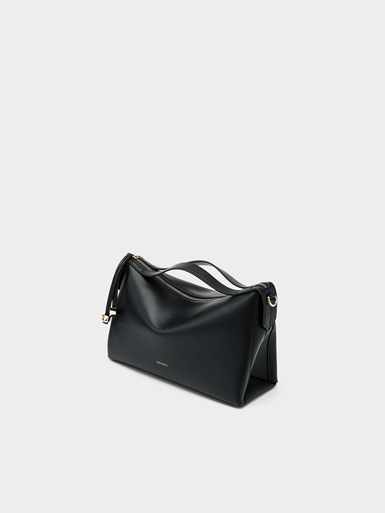 Leather Boston Bag
