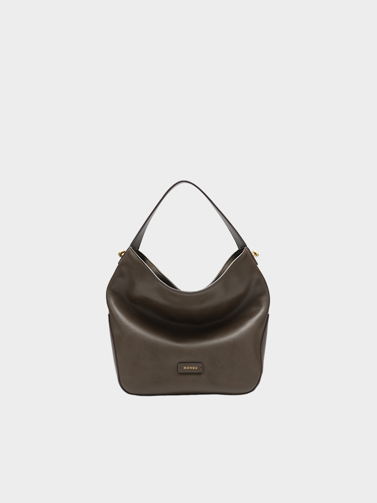 Single-Shoulder Bucket Bag