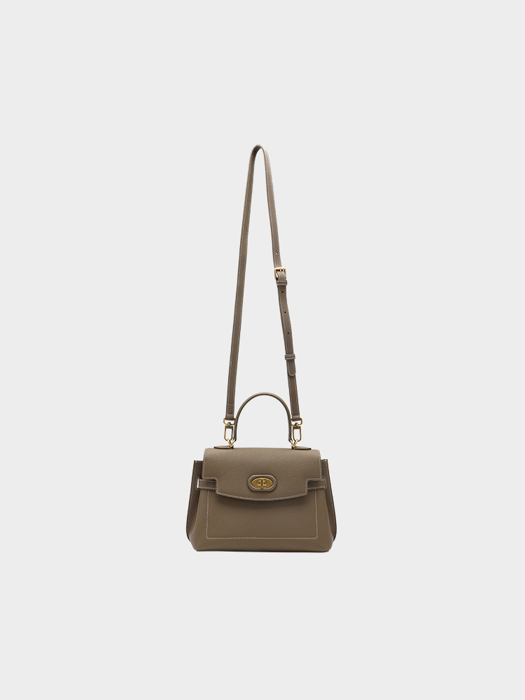 Leather crossbody bag