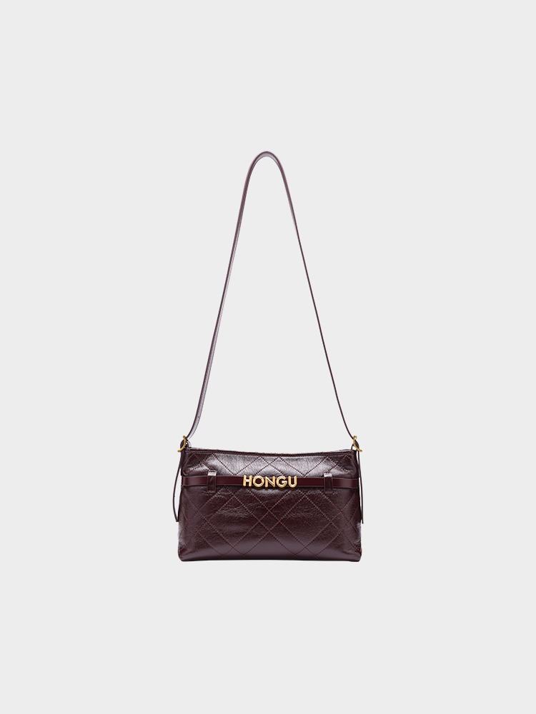 Leather crossbody bag