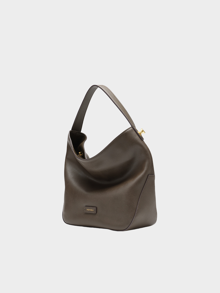 Single-Shoulder Bucket Bag