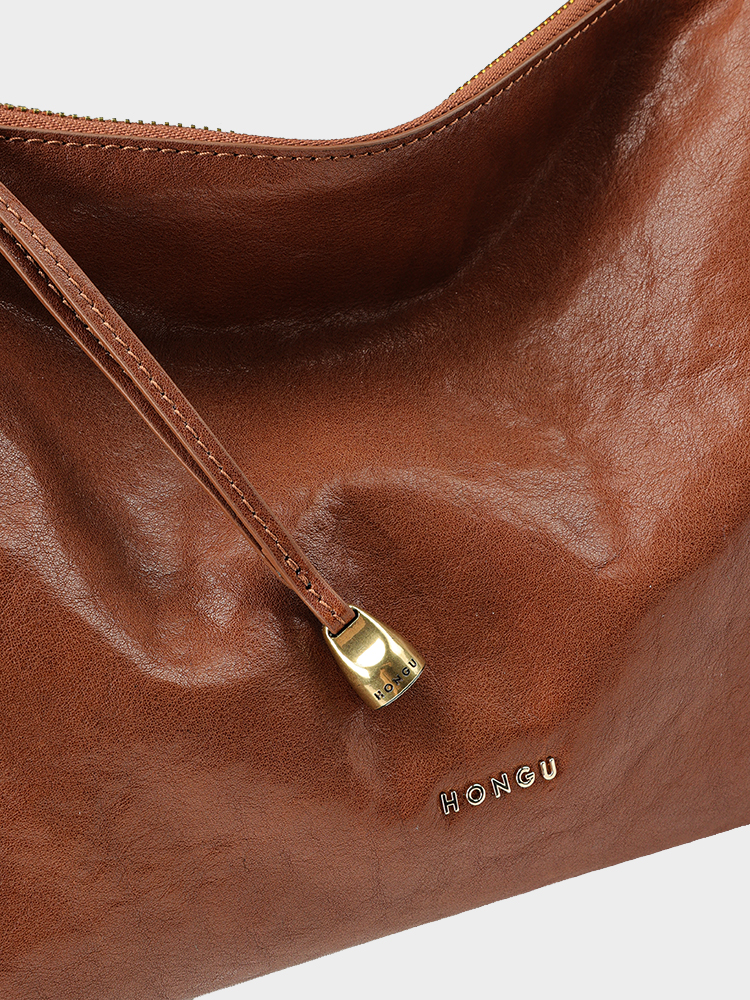 Textured Hobo Bag