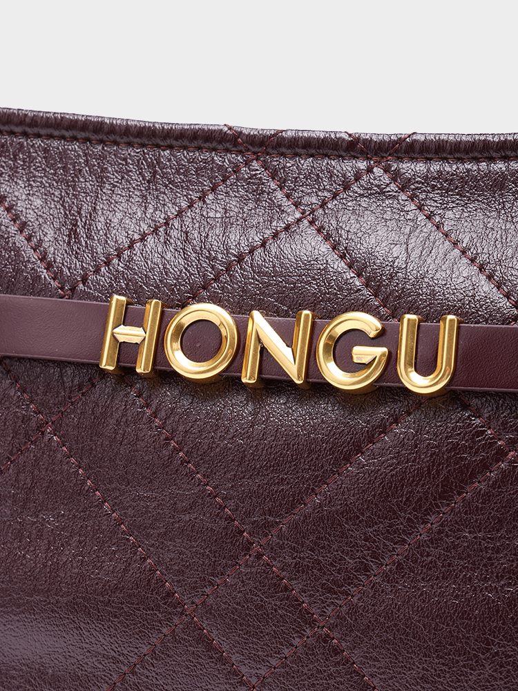 Leather crossbody bag