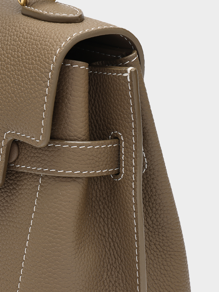 Leather crossbody bag