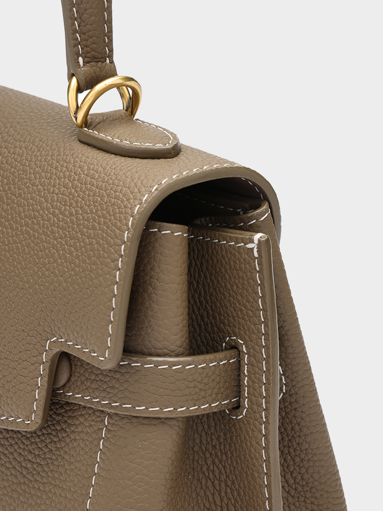 Leather crossbody bag