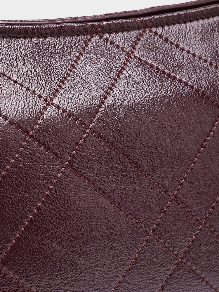 Leather crossbody bag