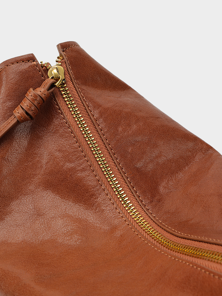 Textured Hobo Bag