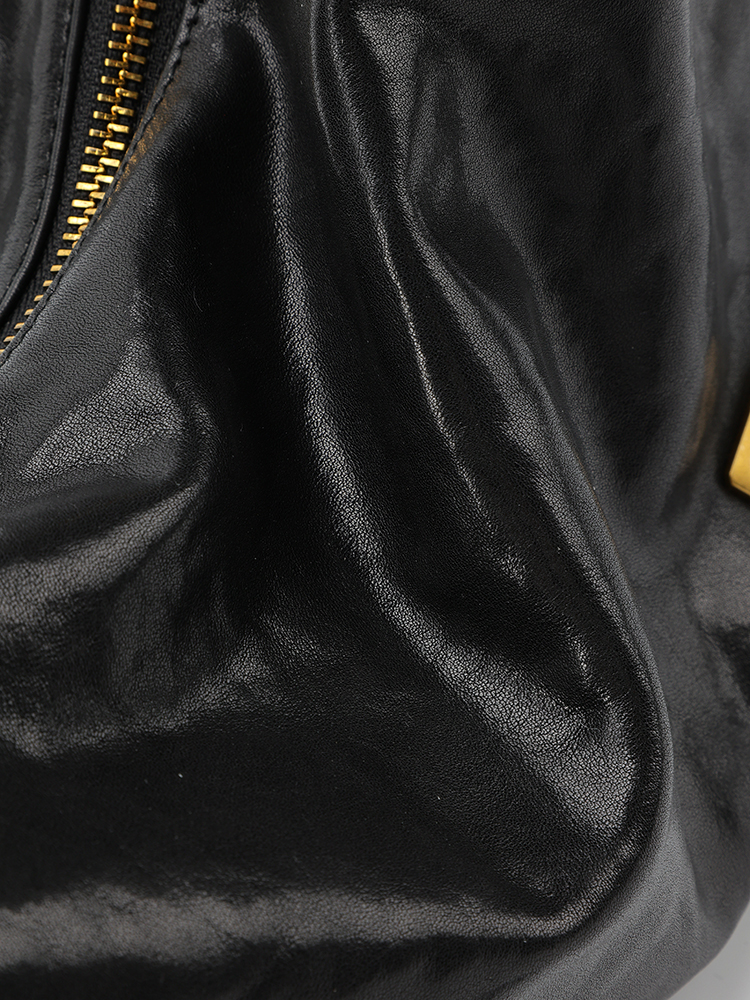 Vegetable-Tanned Hobo Bag