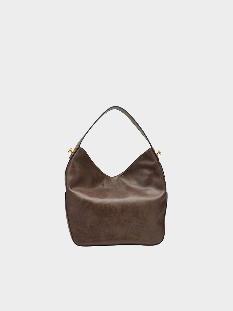 Single-Shoulder Bucket Bag