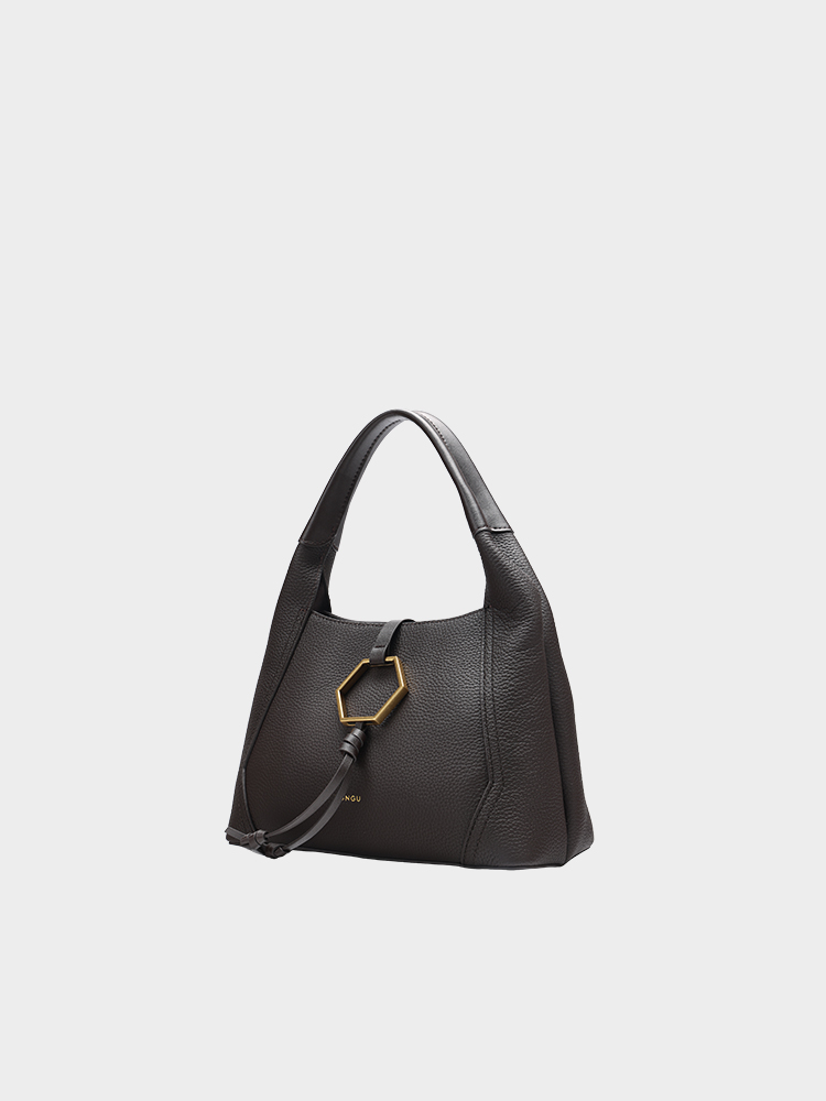 Top-Handle Hobo Bag