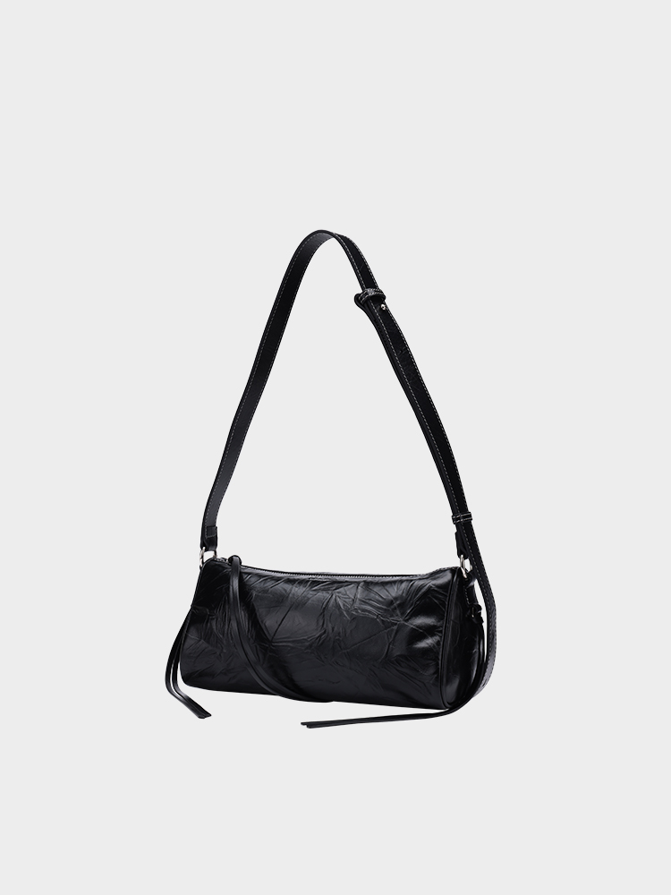 Leather Boston bag