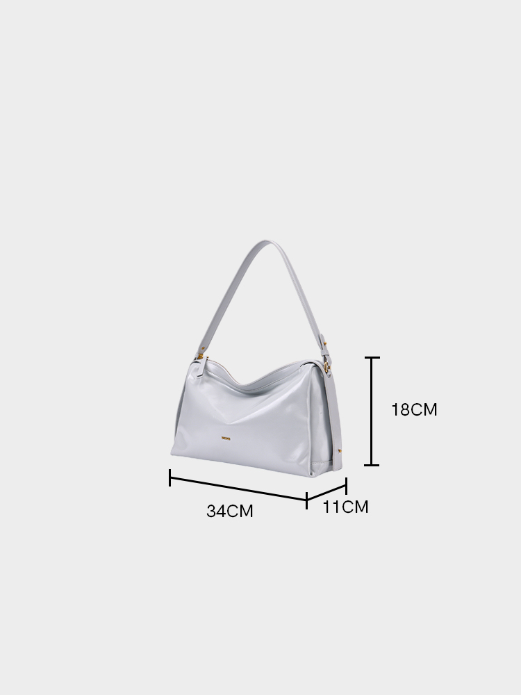 Vegetable-Tanned Leather Crossbody Bag