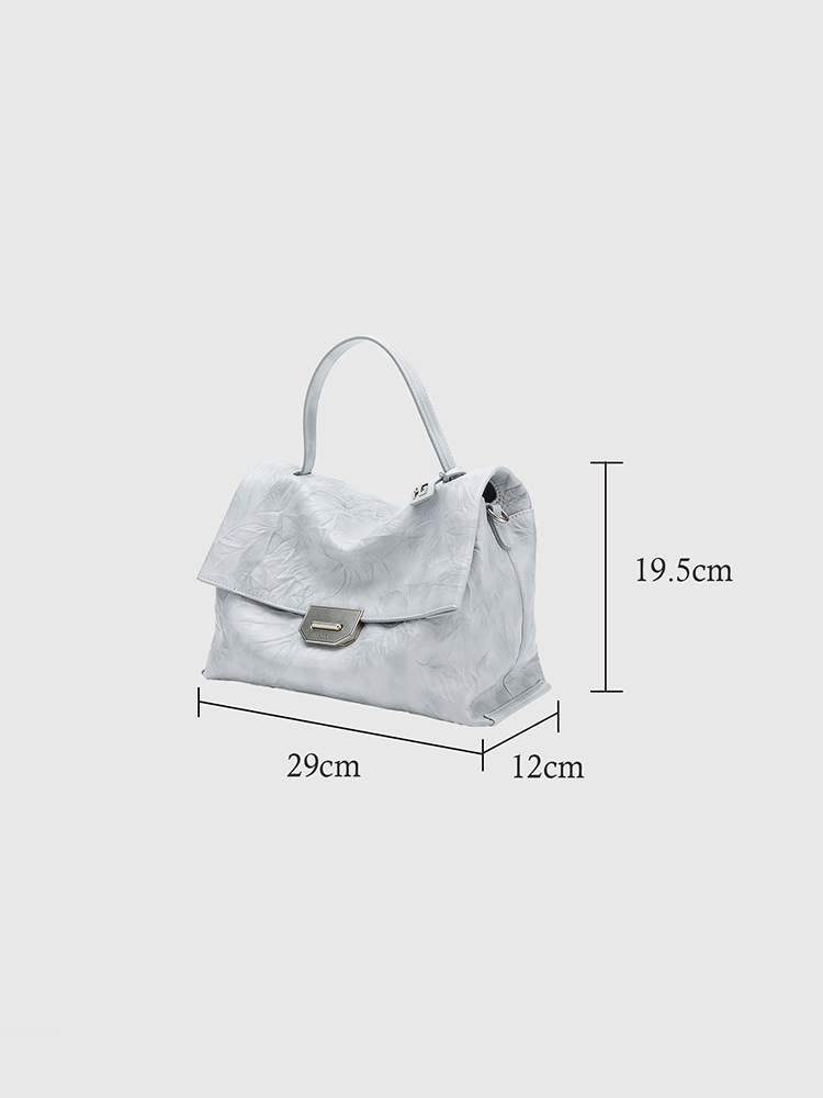 Embossed Flap Bag