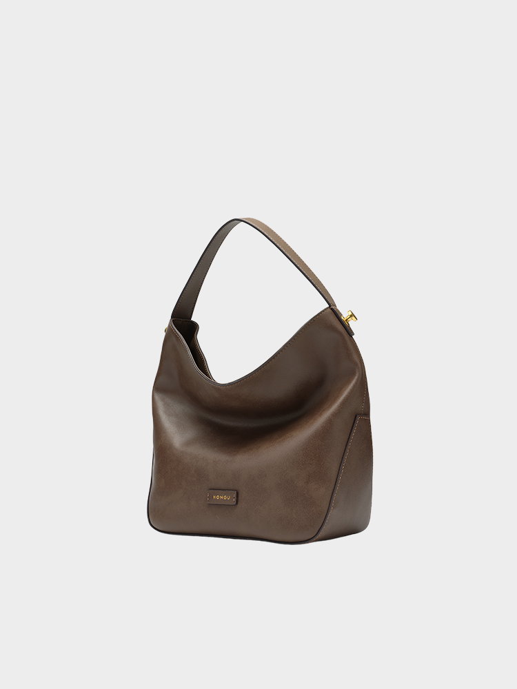 Single-Shoulder Bucket Bag