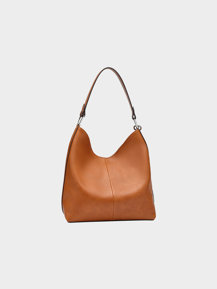Relaxed bucket bag