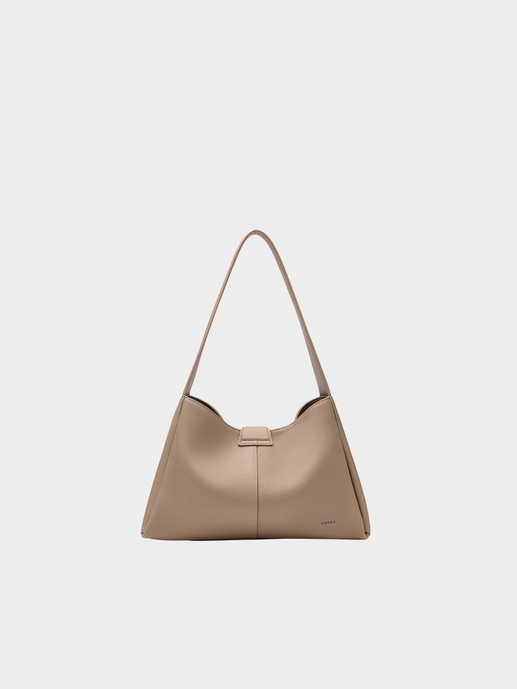 Leather hobo bag