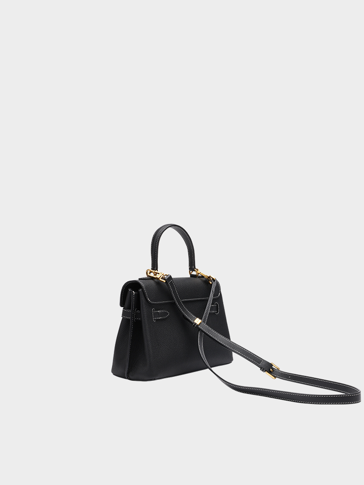 Leather crossbody bag