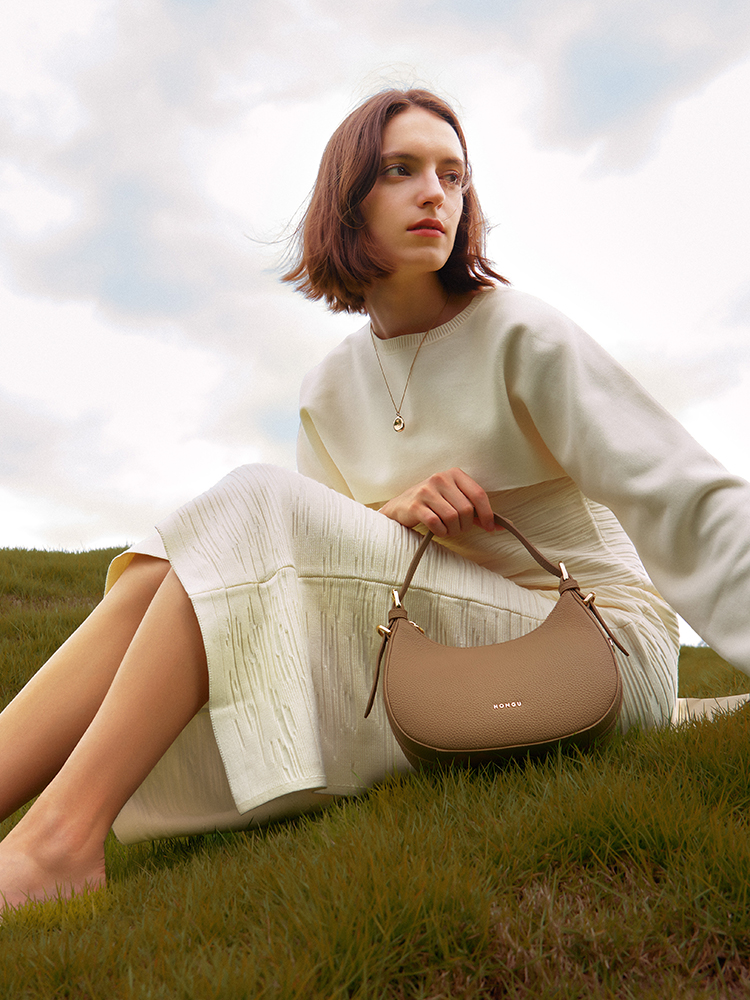 Vintage Half-Moon Bag