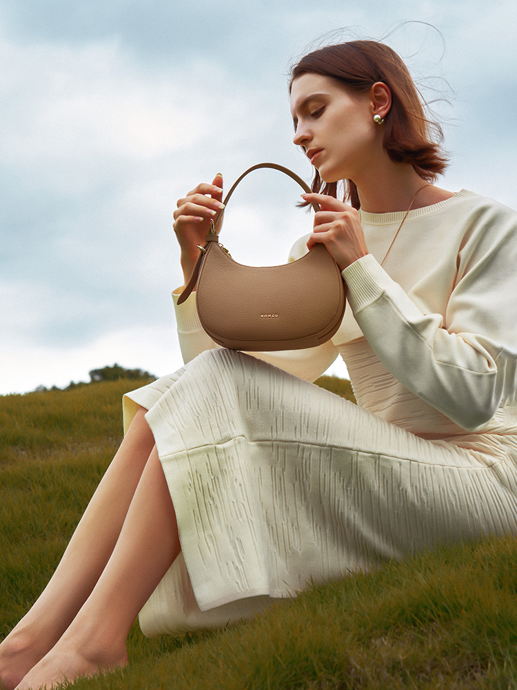 Vintage Half-Moon Bag