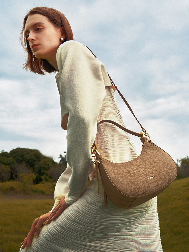 Vintage Half-Moon Bag