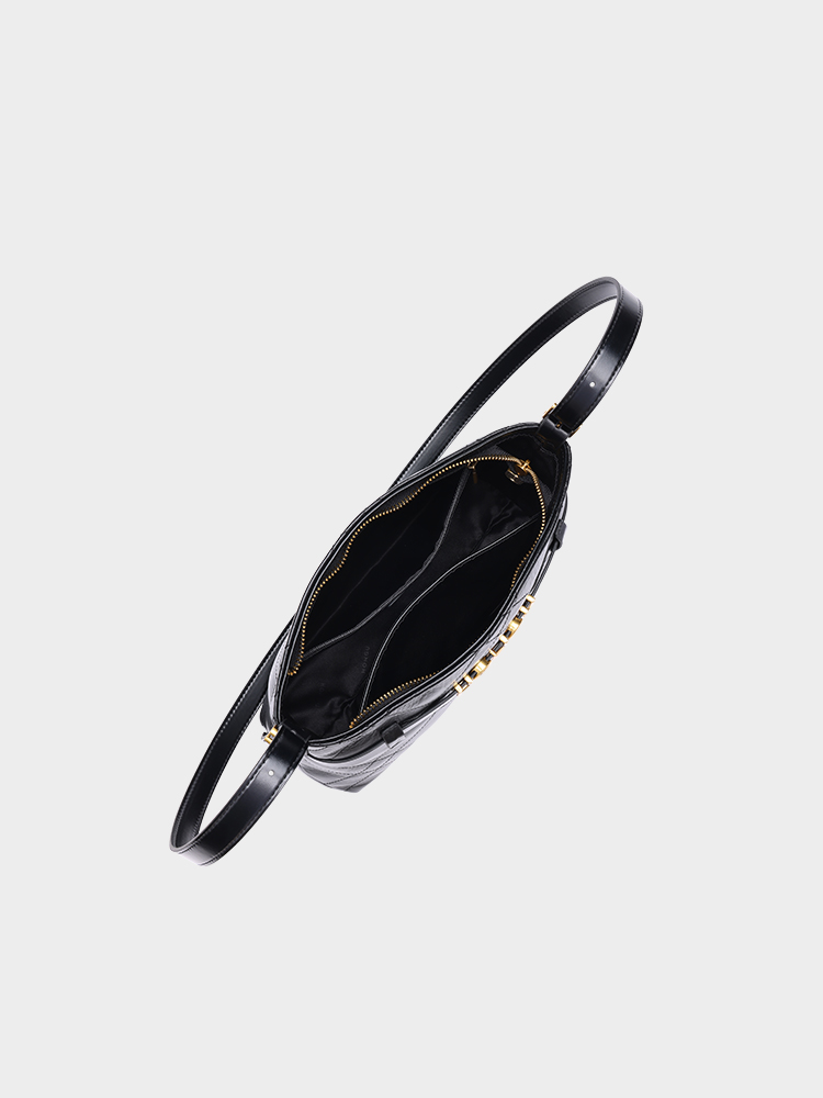 Leather crossbody bag