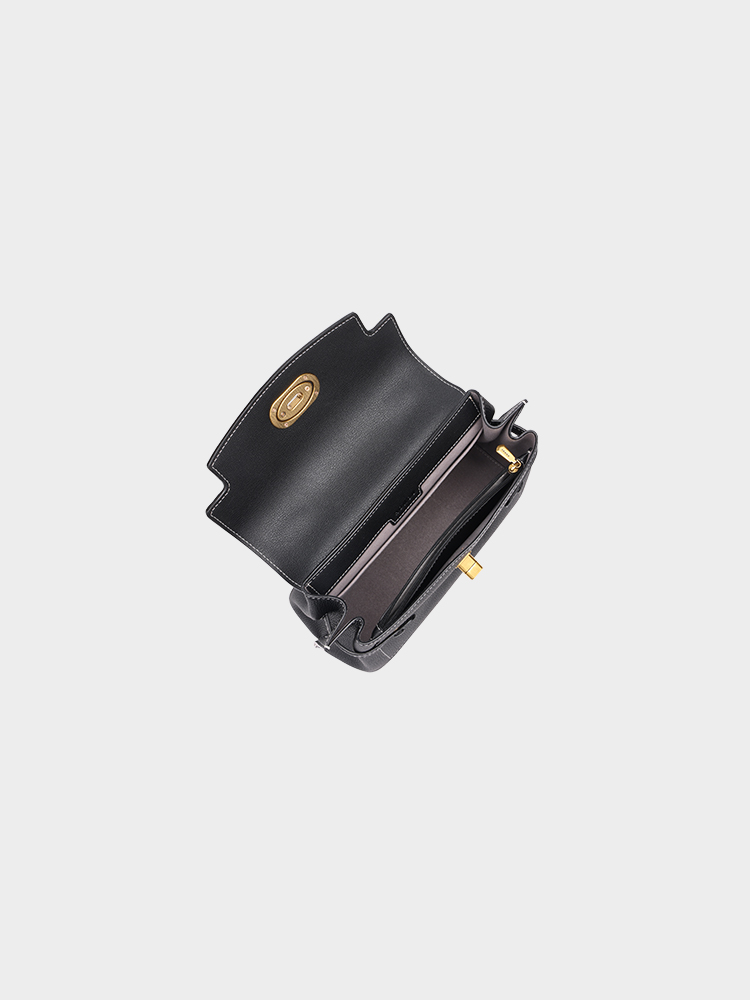 Leather crossbody bag