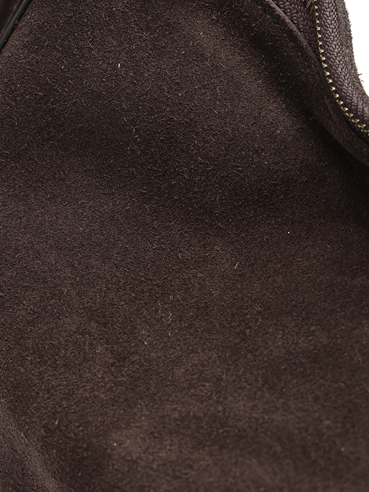 Faux Suede Crossbody Bag