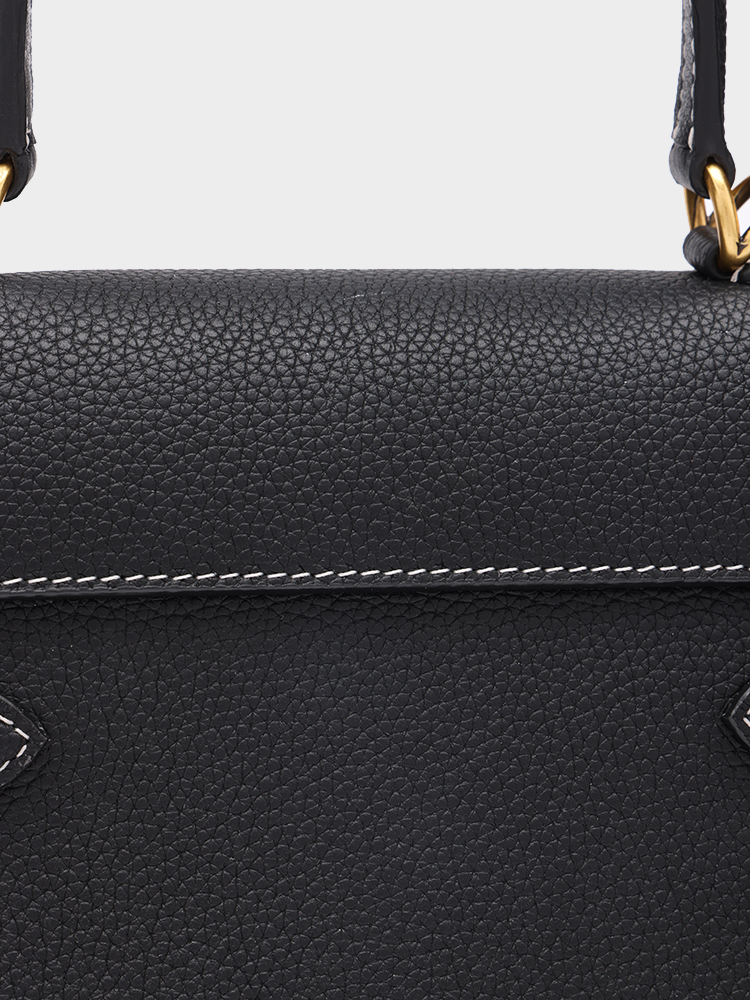 Leather crossbody bag