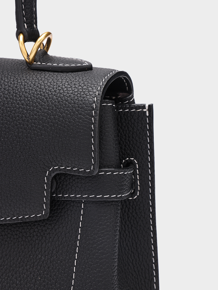 Leather crossbody bag