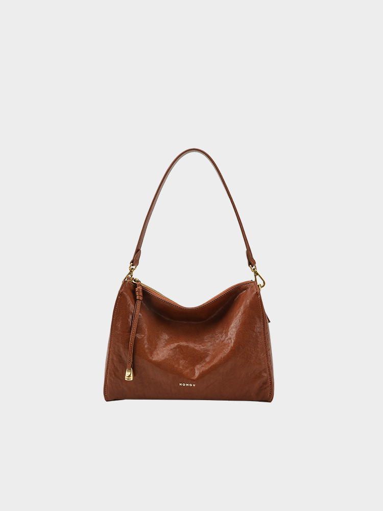 Textured Hobo Bag