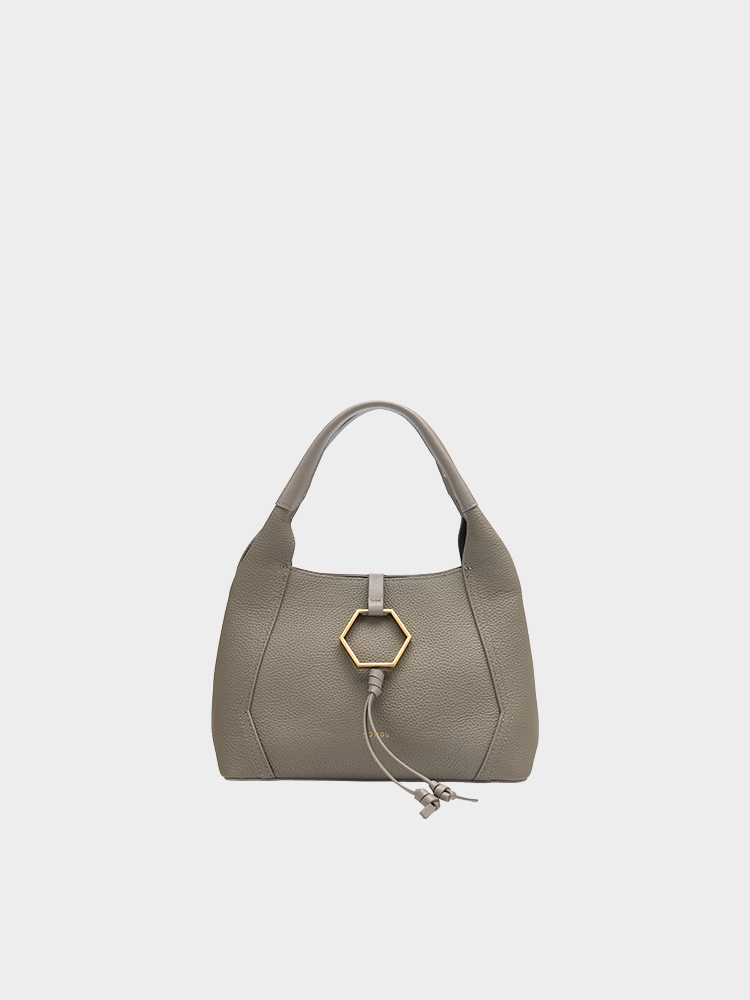 Top-Handle Hobo Bag