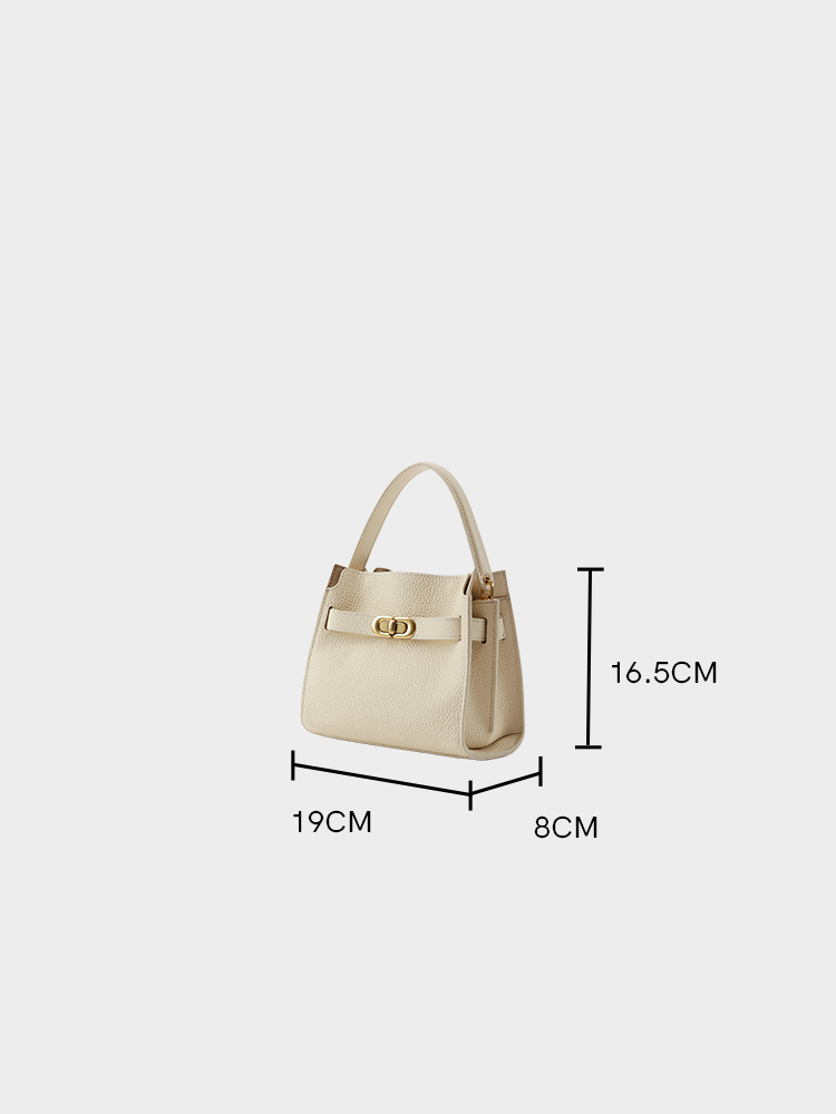 Top Handle Bucket Bag