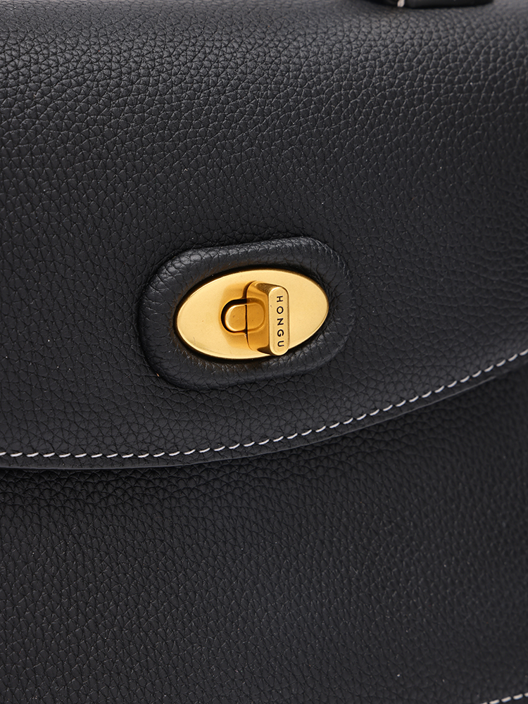 Leather crossbody bag