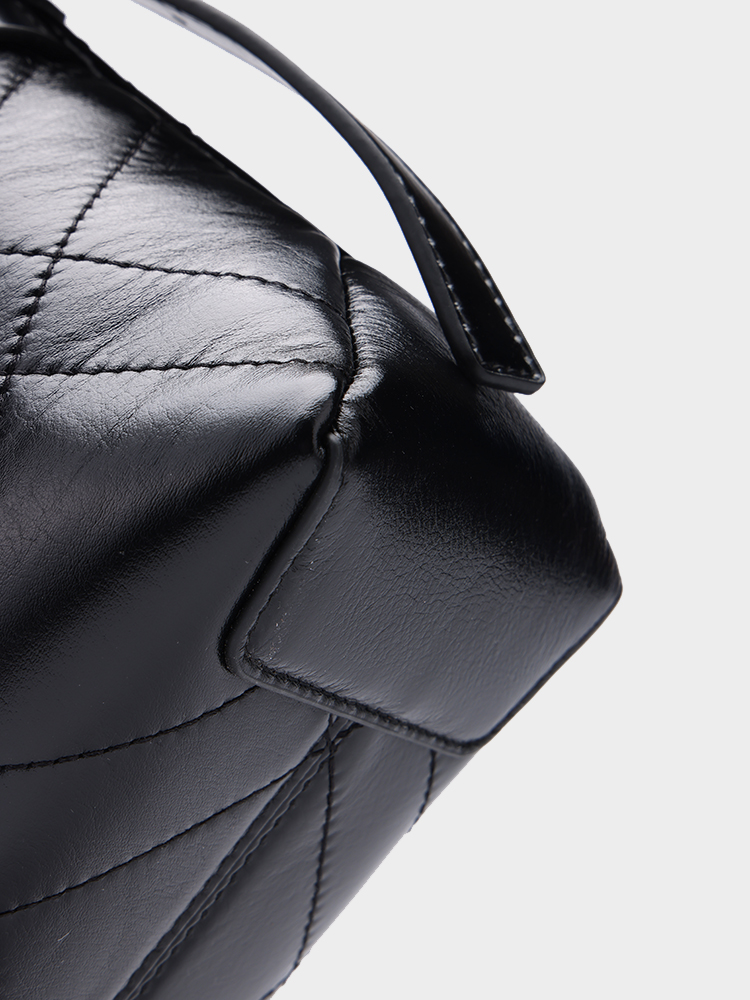 Leather crossbody bag