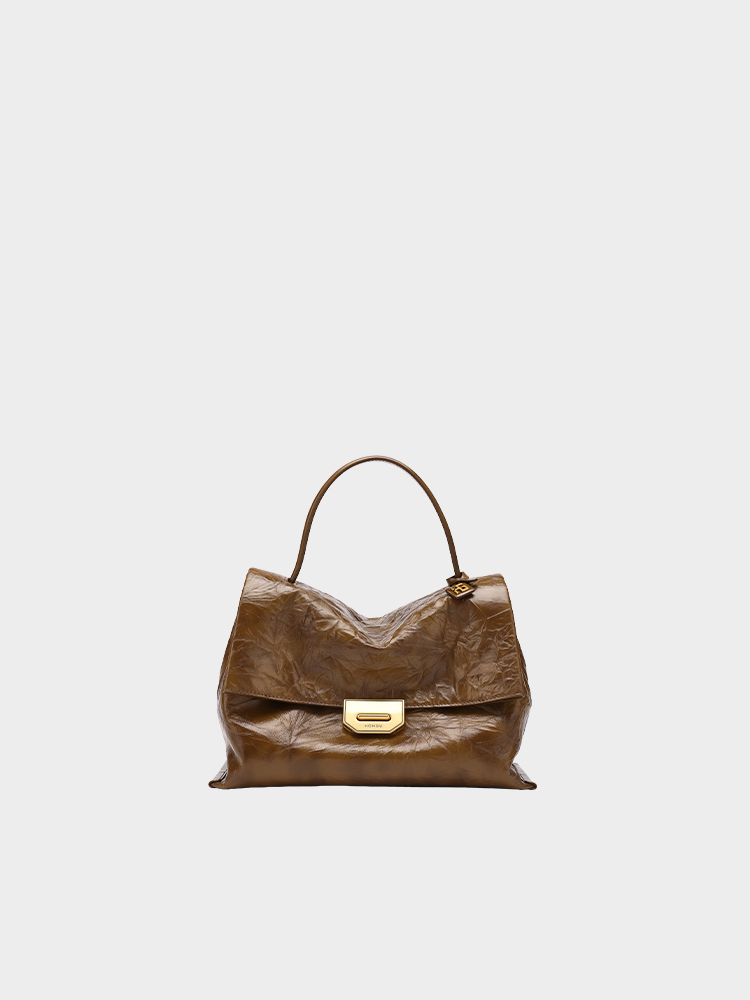 Embossed Flap Bag