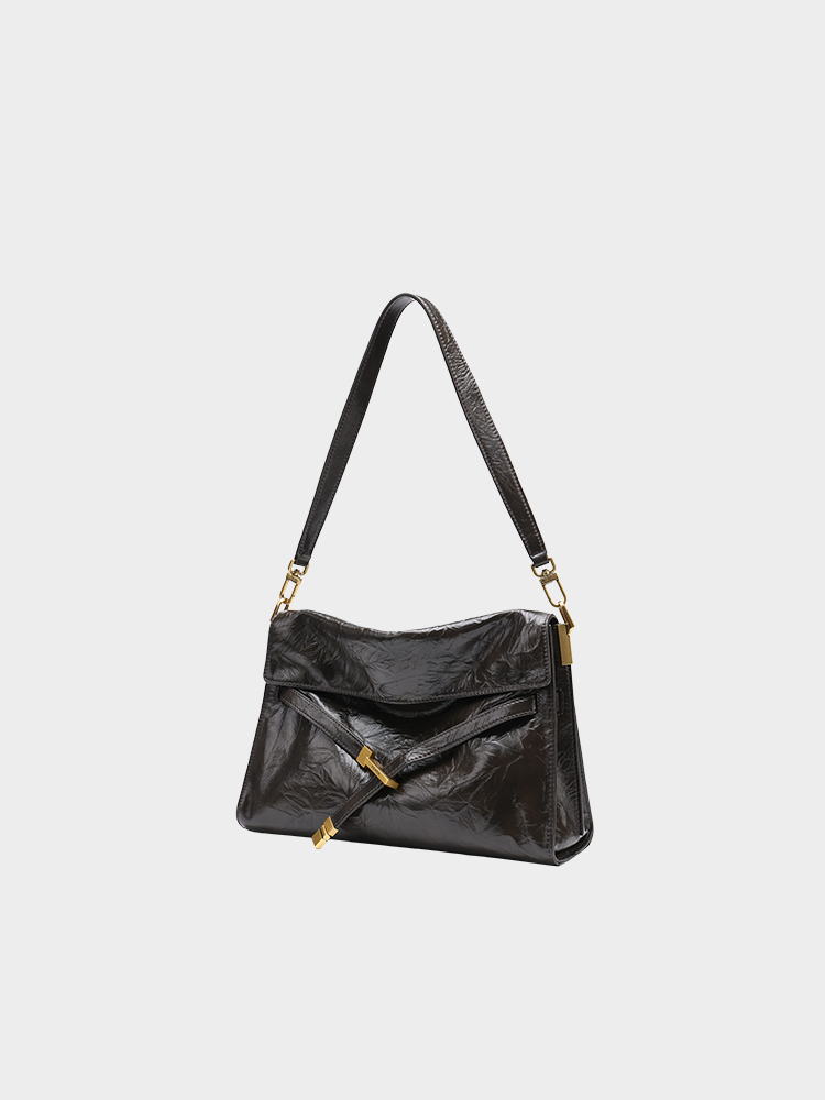 Scratch-Textured Tote Bag