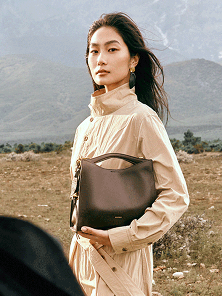 Leather Handheld Bag